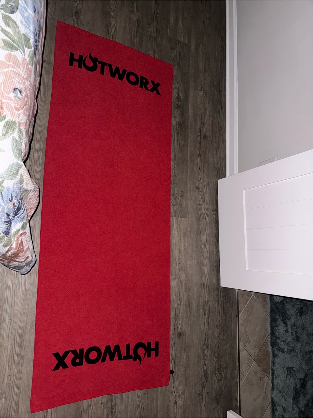 HOTWORX Red Towel